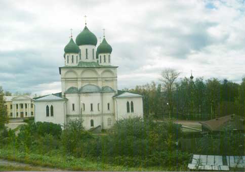 Вход через северные ворота